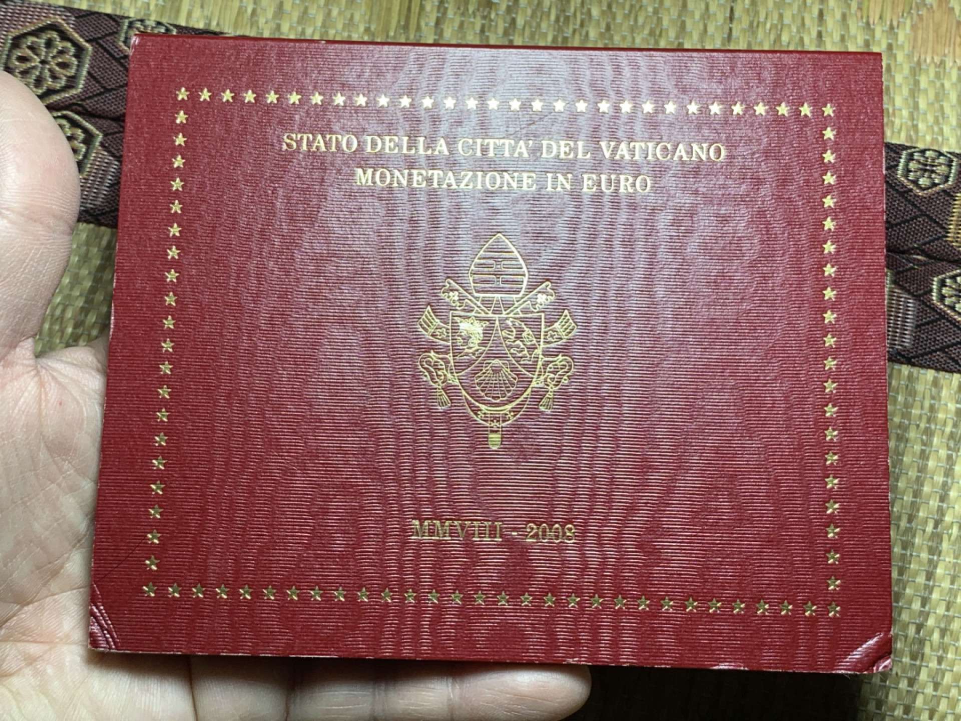 《竞宝斋》钱币微拍-第16场-本周日，周一2场连拍（全场顺丰包邮） 梵蒂冈2008年原封套币