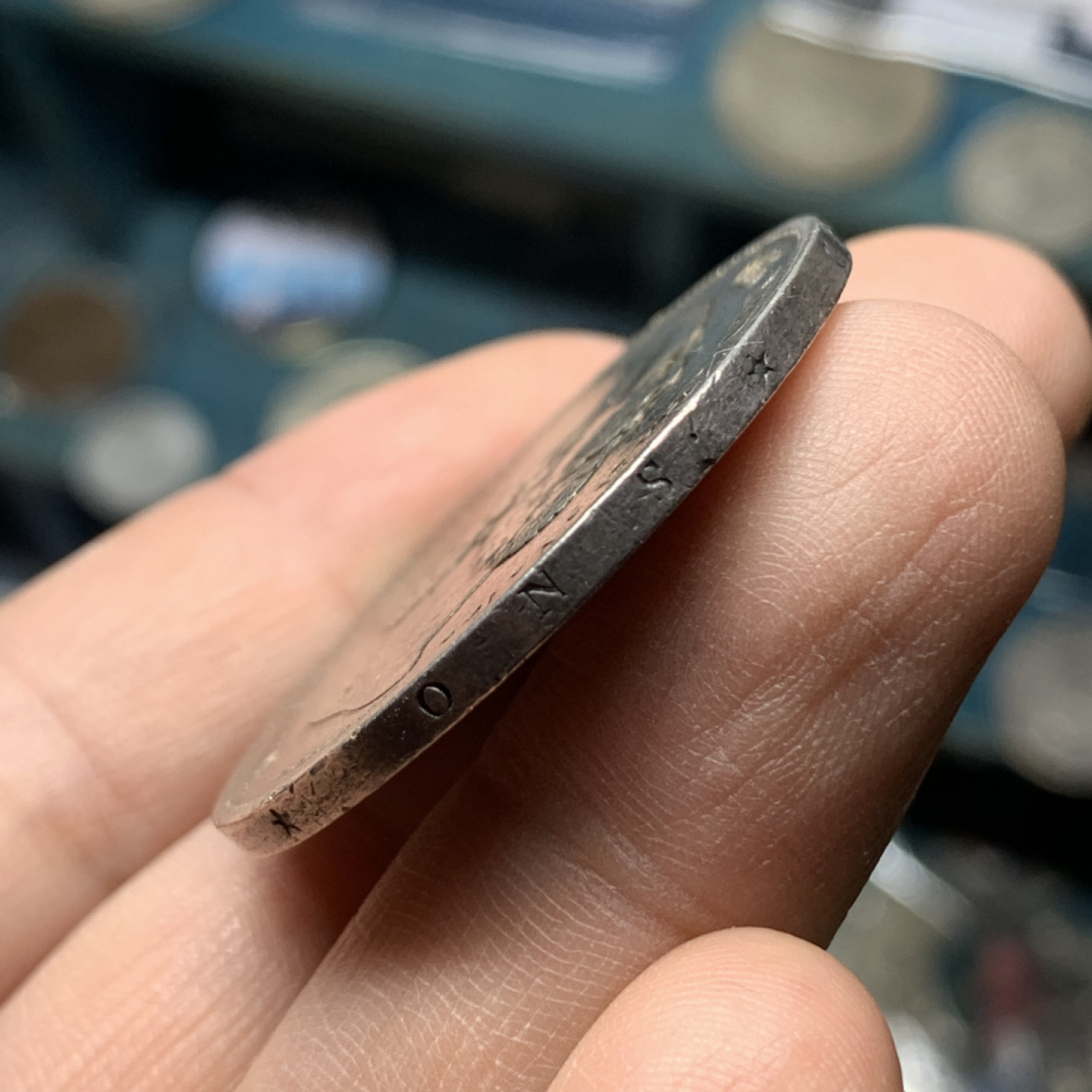 《竞宝斋》钱币微拍-第16场-本周日，周一2场连拍（全场顺丰包邮） 荷兰 1872年 威廉三世 2.5盾 大银币 945超高含银量