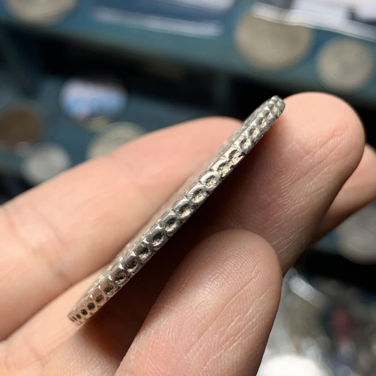 《竞宝斋》钱币微拍-第16场-本周日，周一2场连拍（全场顺丰包邮） 德邦 吕贝克 1752年 48先令大银币 细节清晰 底板超赞