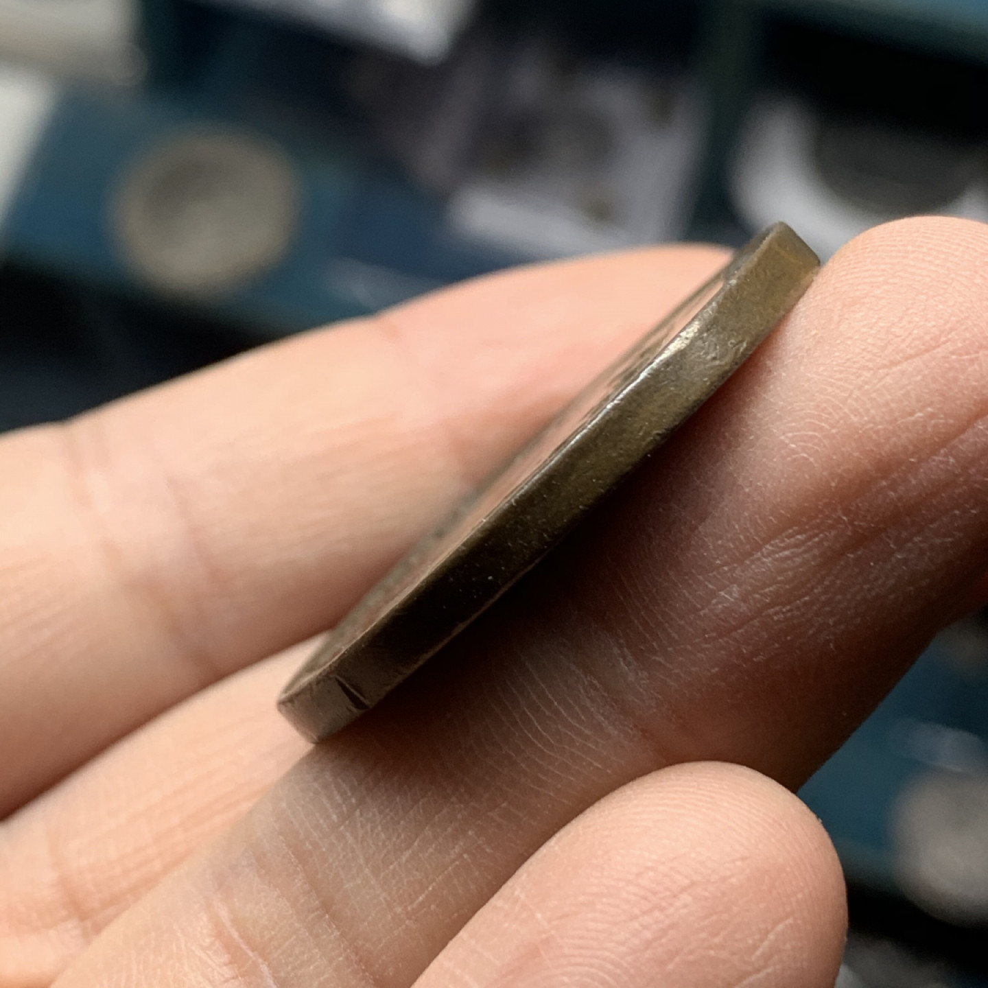 《竞宝斋》钱币微拍-第16场-本周日，周一2场连拍（全场顺丰包邮） 英国1834 威四 一便士 头发处略有磨损 整体币面无划痕 状态极美