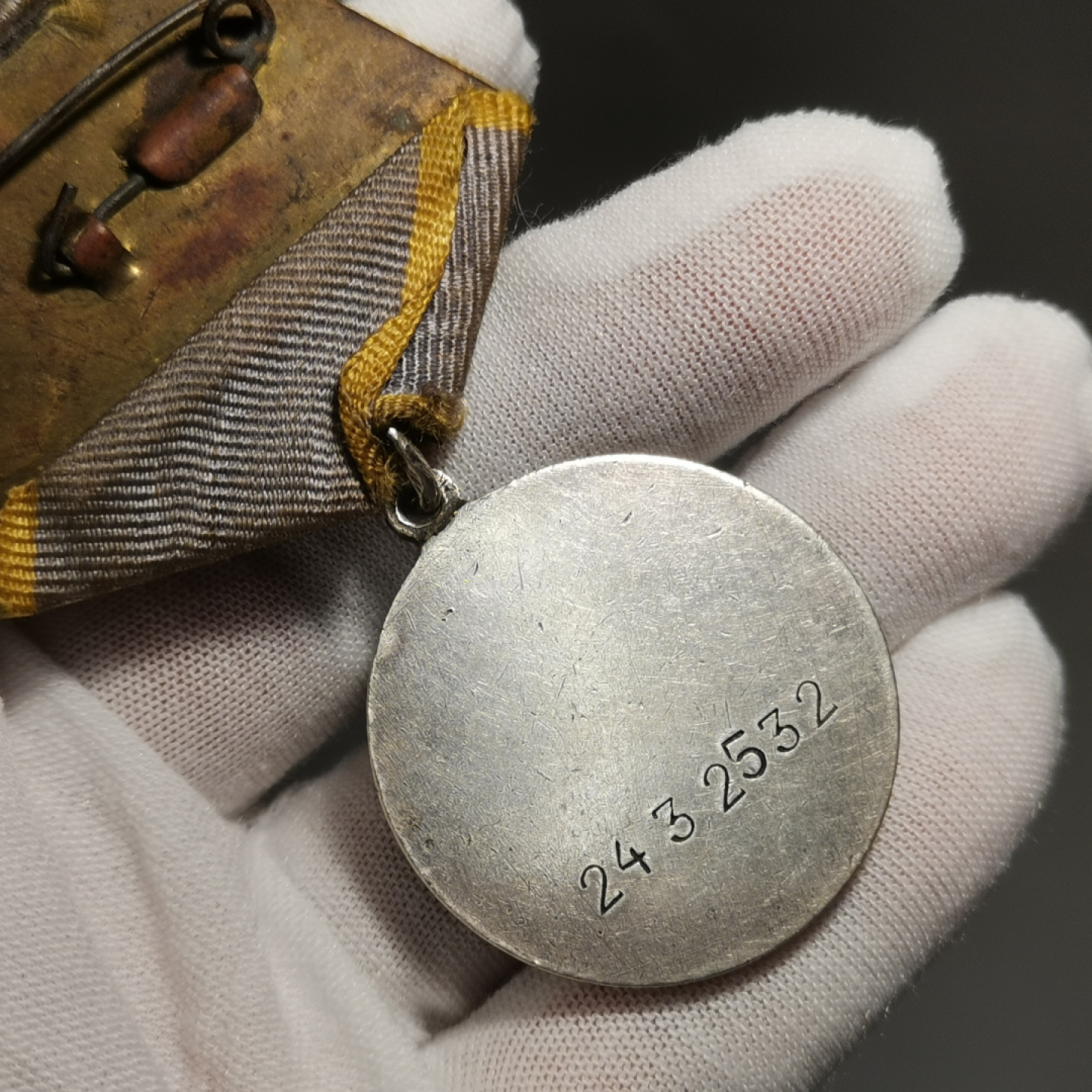 世界勋奖徽章第1期拍卖 前苏联银质二战战功奖章