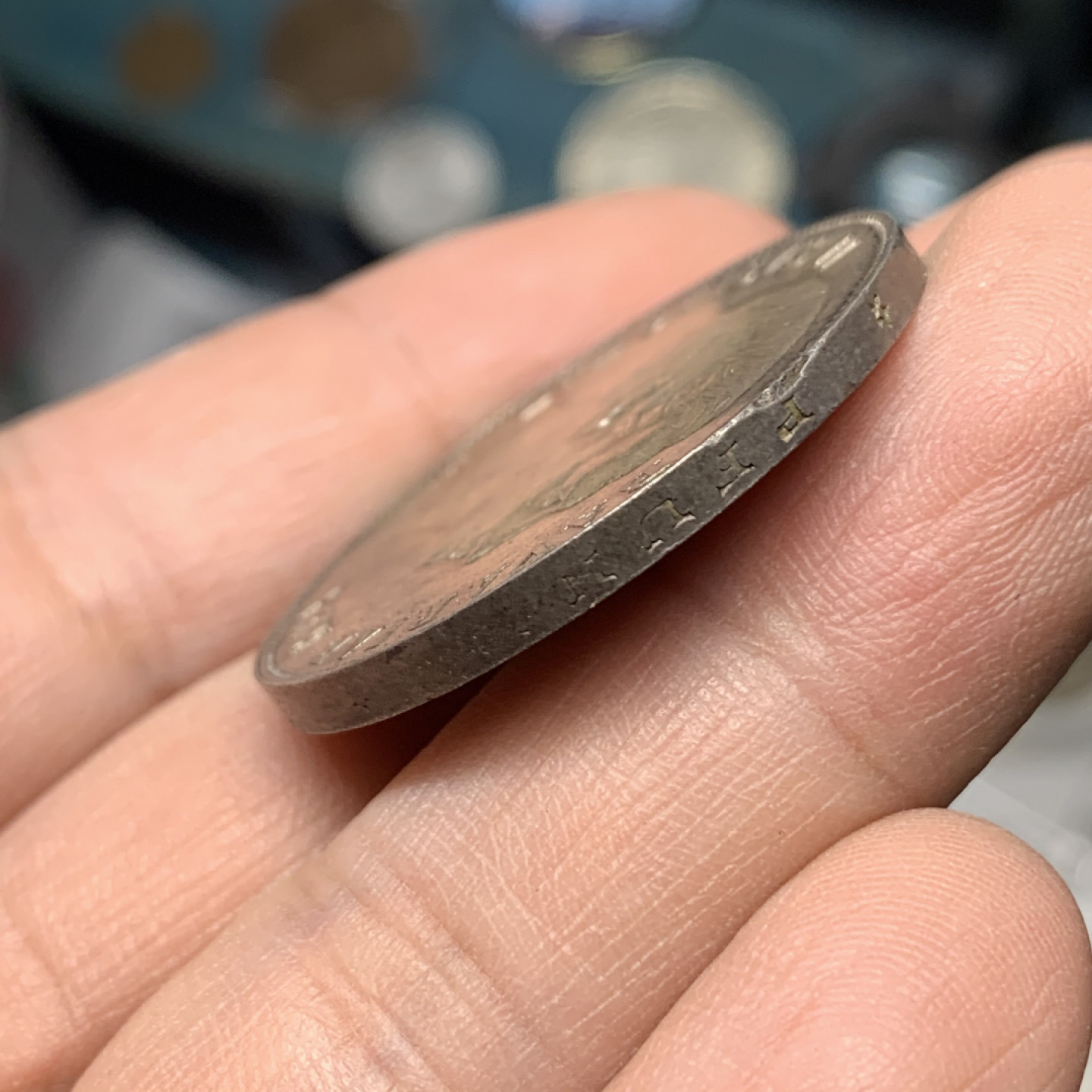 《竞宝斋》钱币微拍-第16场-本周日，周一2场连拍（全场顺丰包邮） 1866年 巴伐利亚 圣母抱婴泰勒   原状态五彩极好