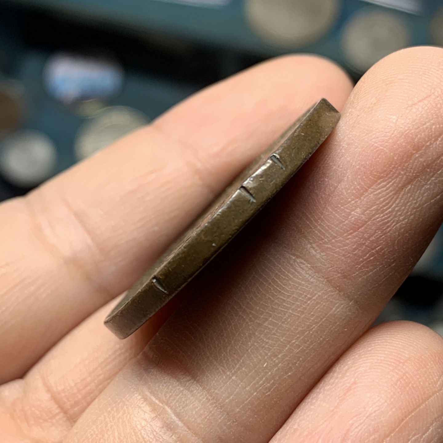 《竞宝斋》钱币微拍-第16场-本周日，周一2场连拍（全场顺丰包邮） 英国1834 威四 一便士 头发处略有磨损 整体币面无划痕 状态极美