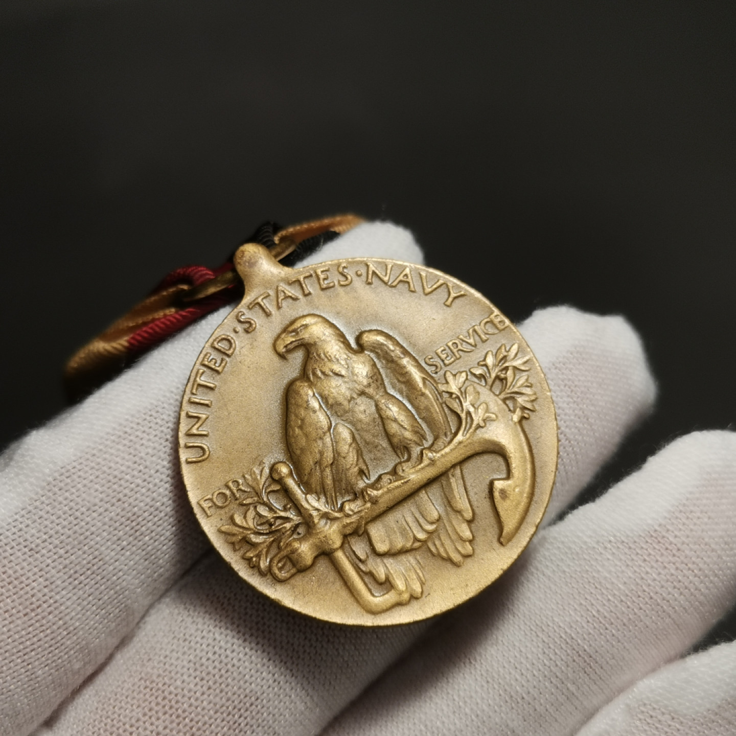 世界勋奖徽章第1期拍卖 美国二战海军占领奖章