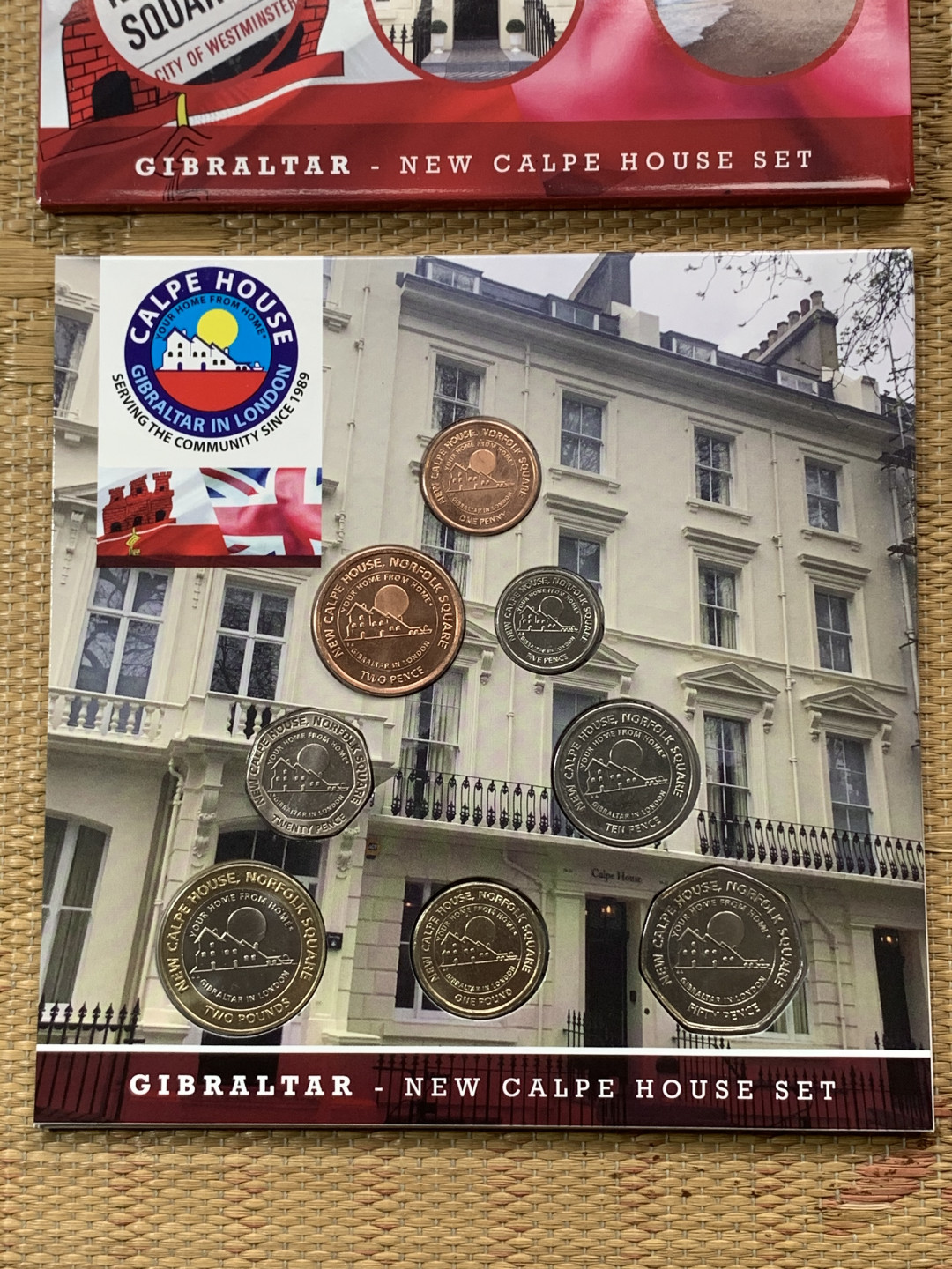 《竞宝斋》钱币微拍-第16场-本周日，周一2场连拍（全场顺丰包邮） 直布罗陀2018年原封套币