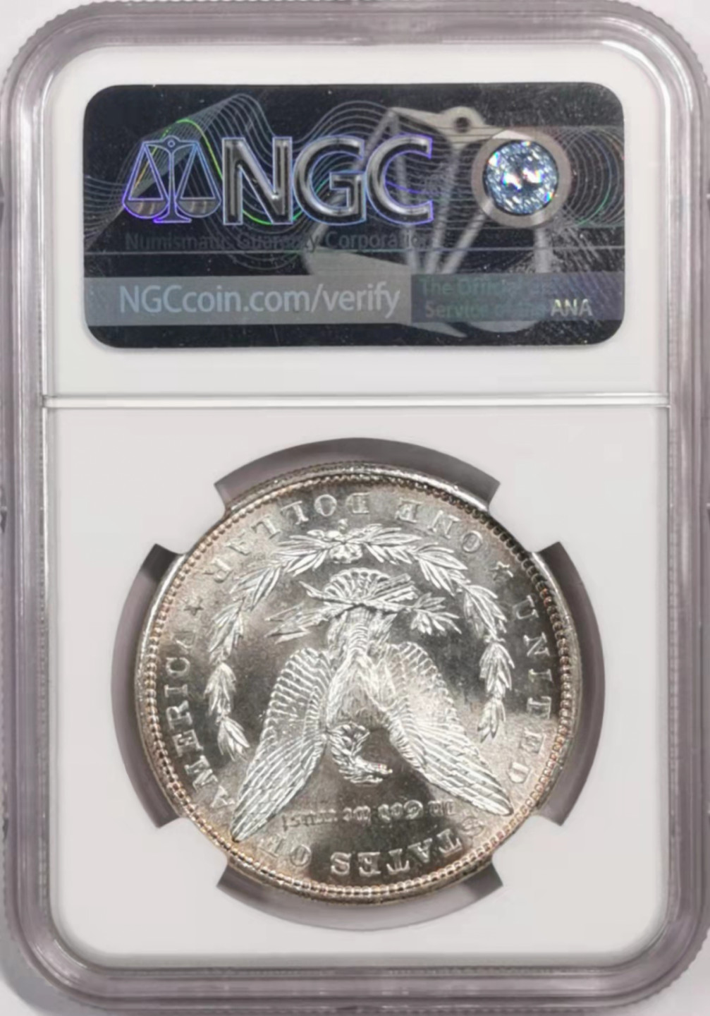 凡希社世界钱币微拍第一百七十九期 稀！1887美国摩根壹圆NGC-MS67高分收藏级！