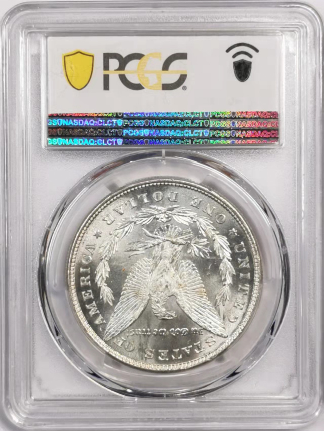 凡希社世界钱币微拍第一百七十九期 1887 8TF美国摩根壹圆PCGS-MS63八羽鹰