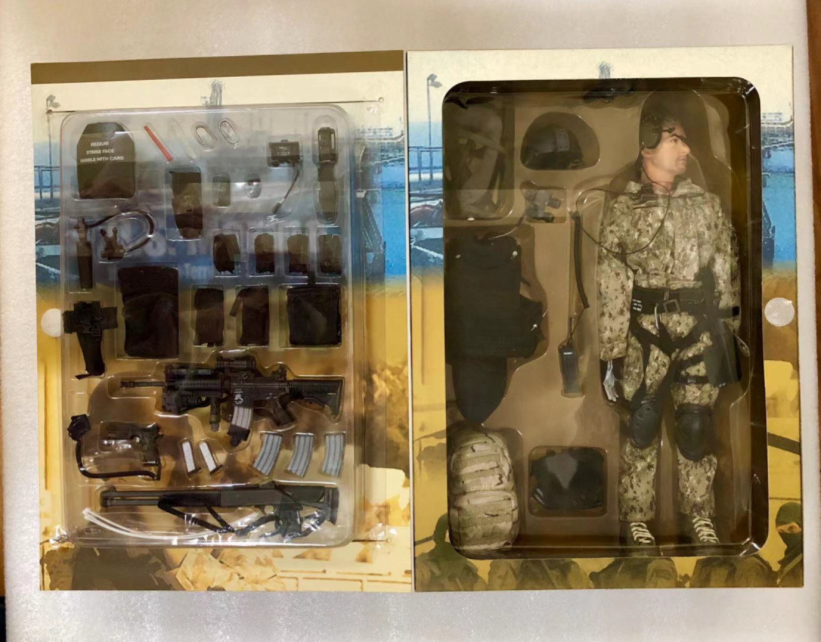 零元拍:经典再现，HT 绝版 1/6 USMC FAST 2004年出品，完美品相