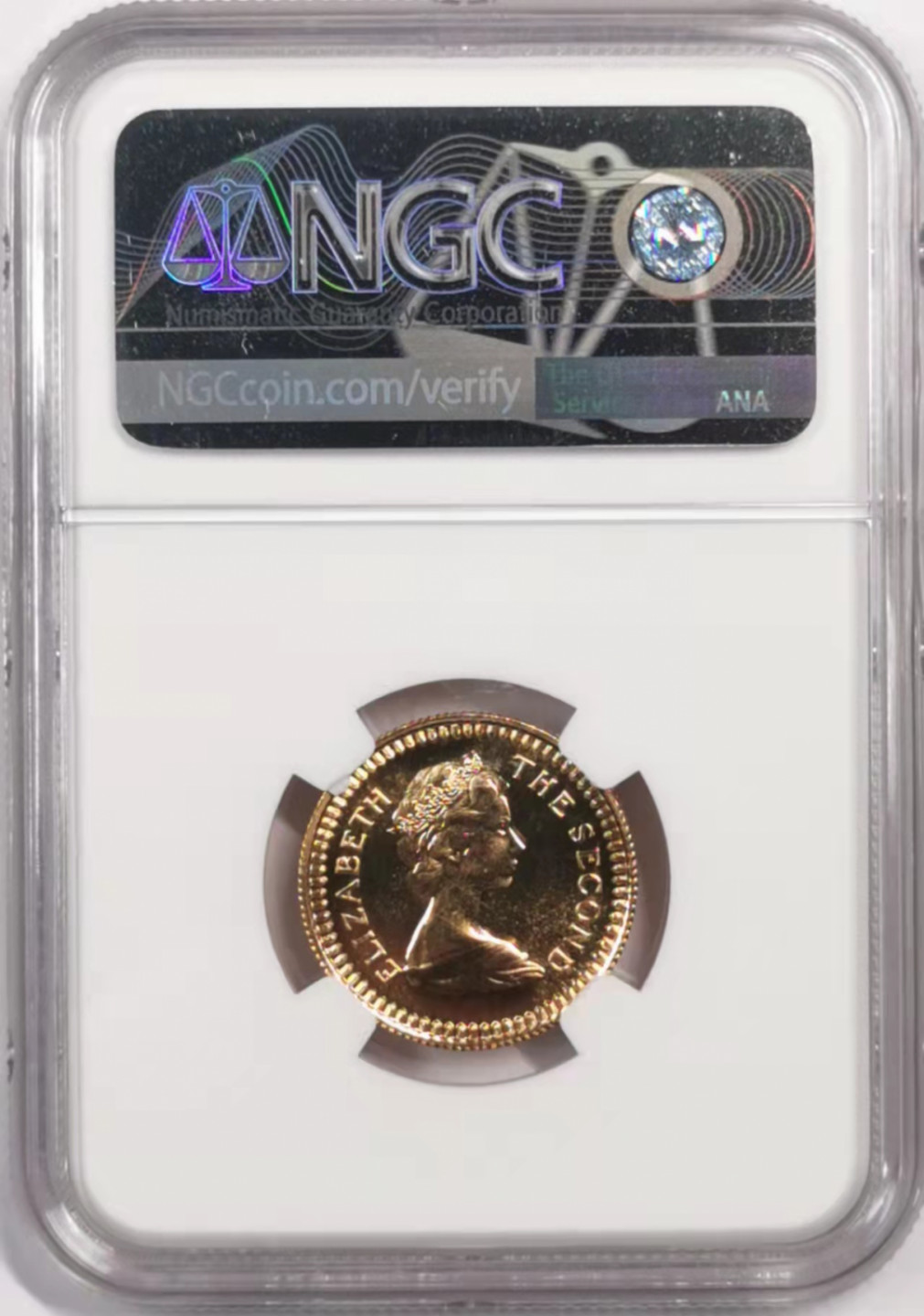 凡希社世界钱币微拍第一百七十九期 荐！1966英属罗德西亚金镑NGC-PF67稀有！