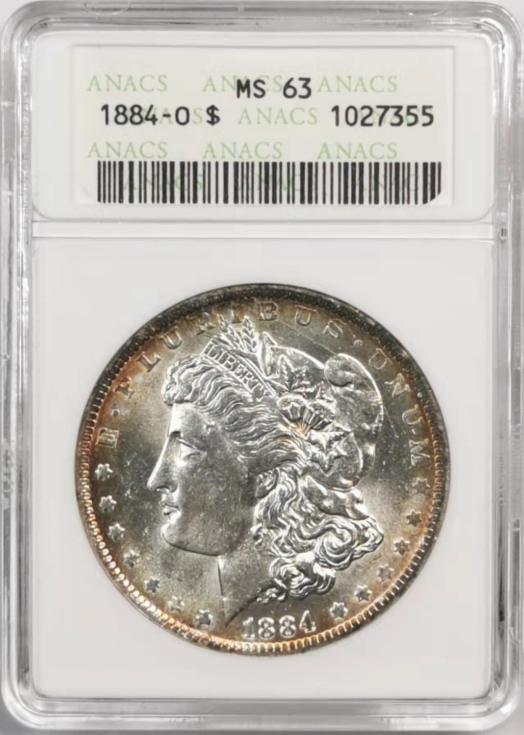 凡希社世界钱币微拍第一百七十九期 1884O美国摩根壹圆ANACS-MS63