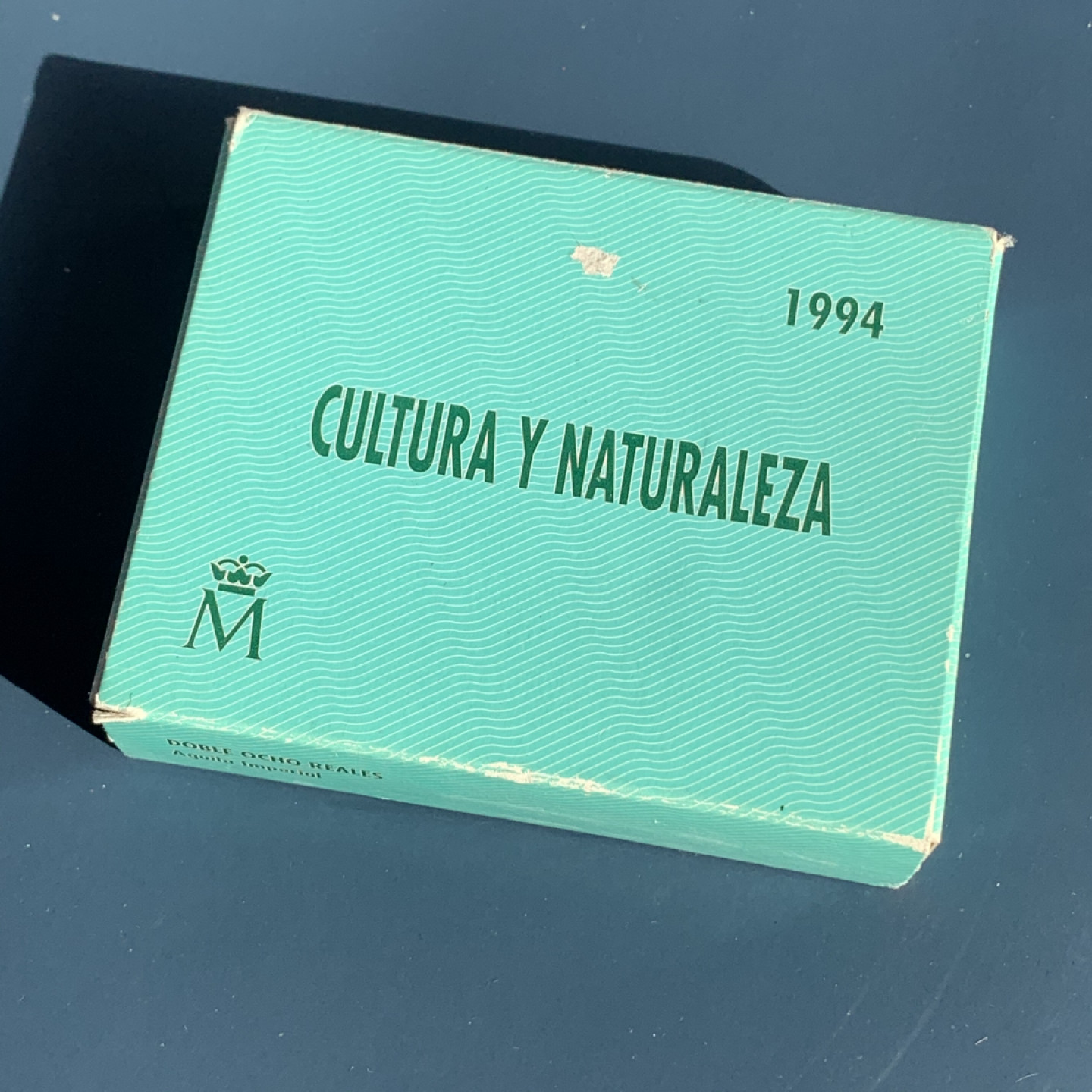 《竞宝斋》钱币微拍-第17场-本周日，周一2场连拍（全场顺丰包邮） 西班牙 1994年 自然文化系列 5000比塞塔 大银币 54克925银 