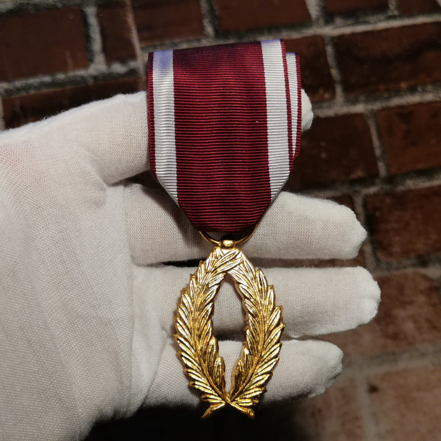 世界勋奖徽章拍卖第4期 比利时金级棕榈叶勋章