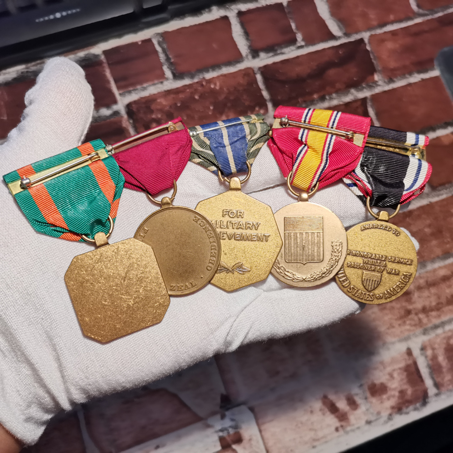 世界勋奖徽章拍卖第4期 美国勋章奖章一组合拍