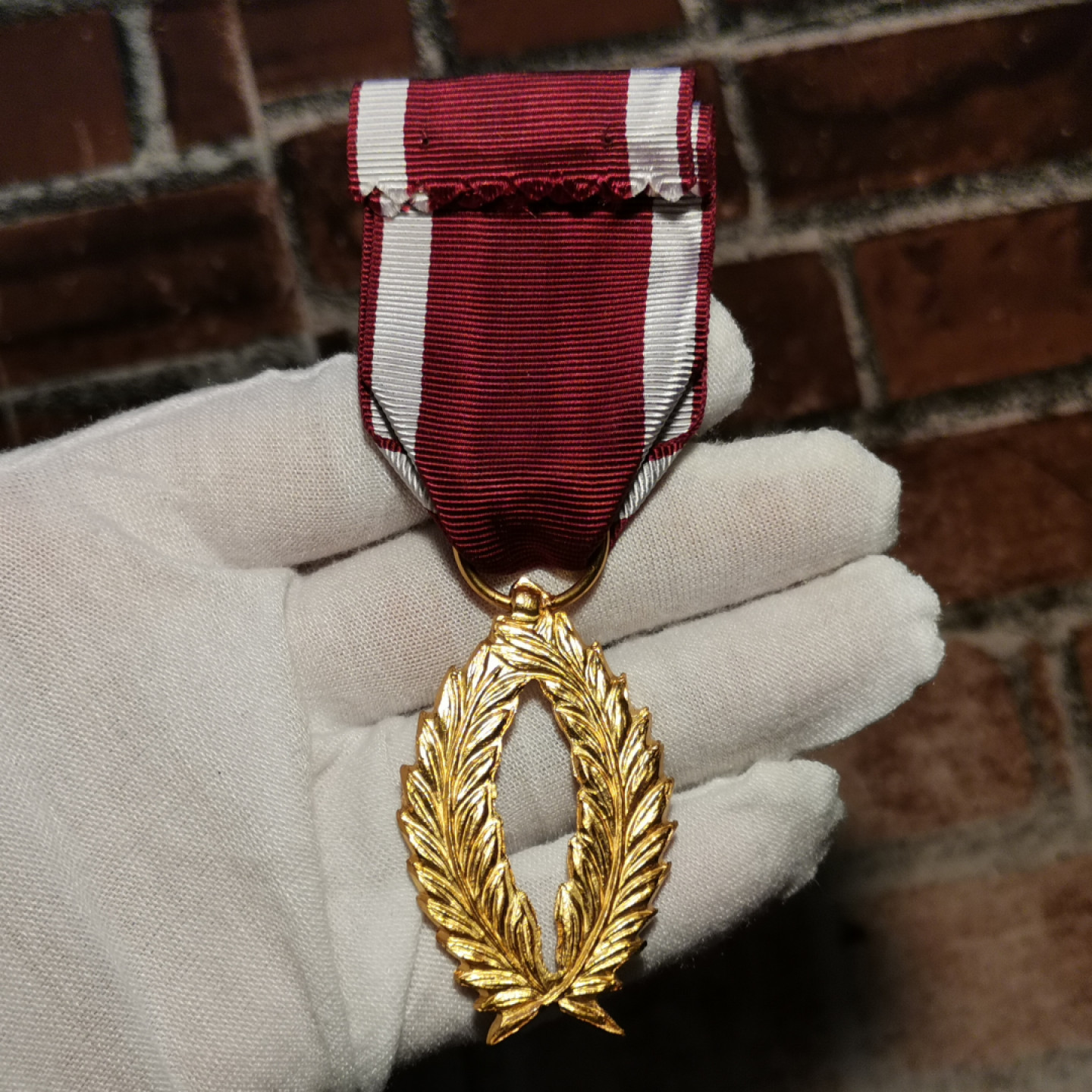 世界勋奖徽章拍卖第4期 比利时金级棕榈叶勋章