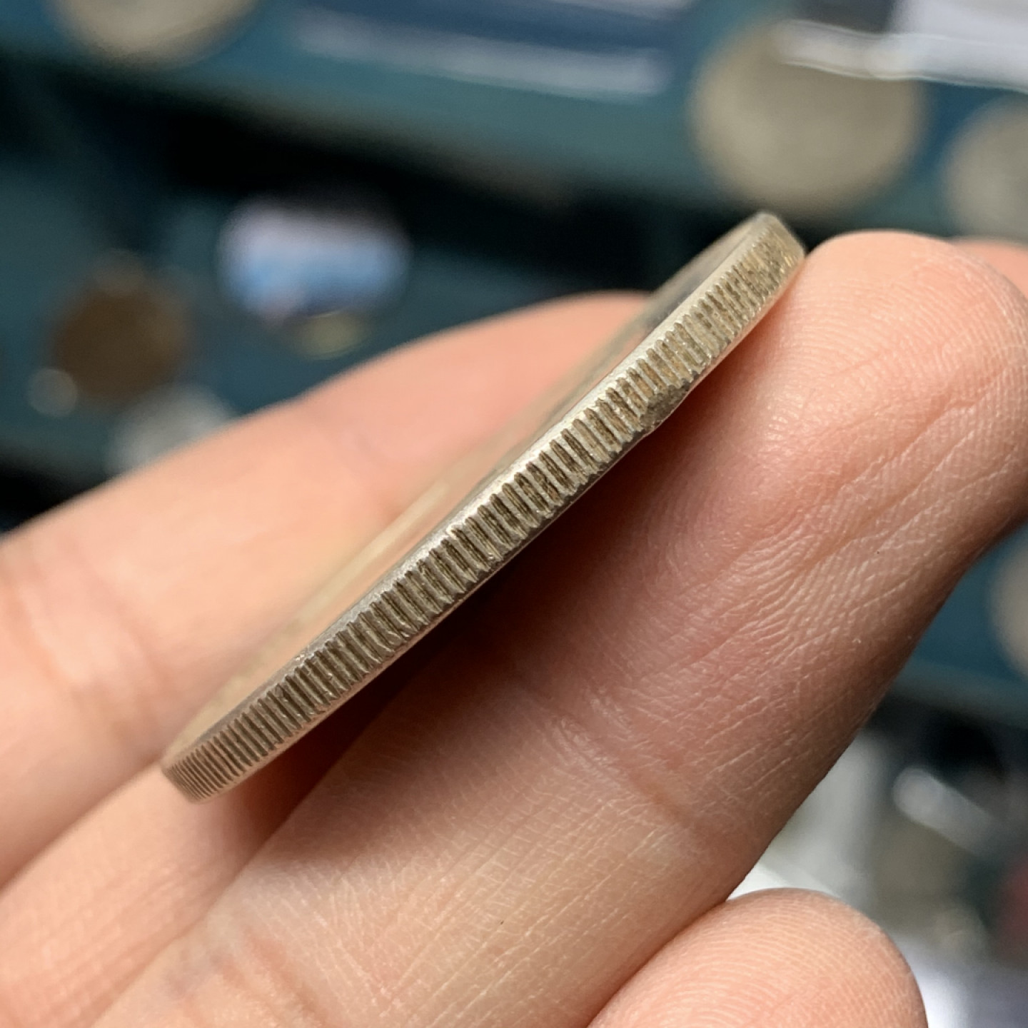 《竞宝斋》钱币微拍-第17场-本周日，周一2场连拍（全场顺丰包邮） 古巴 1953年 马丁头像 1比索 大银币 原光品