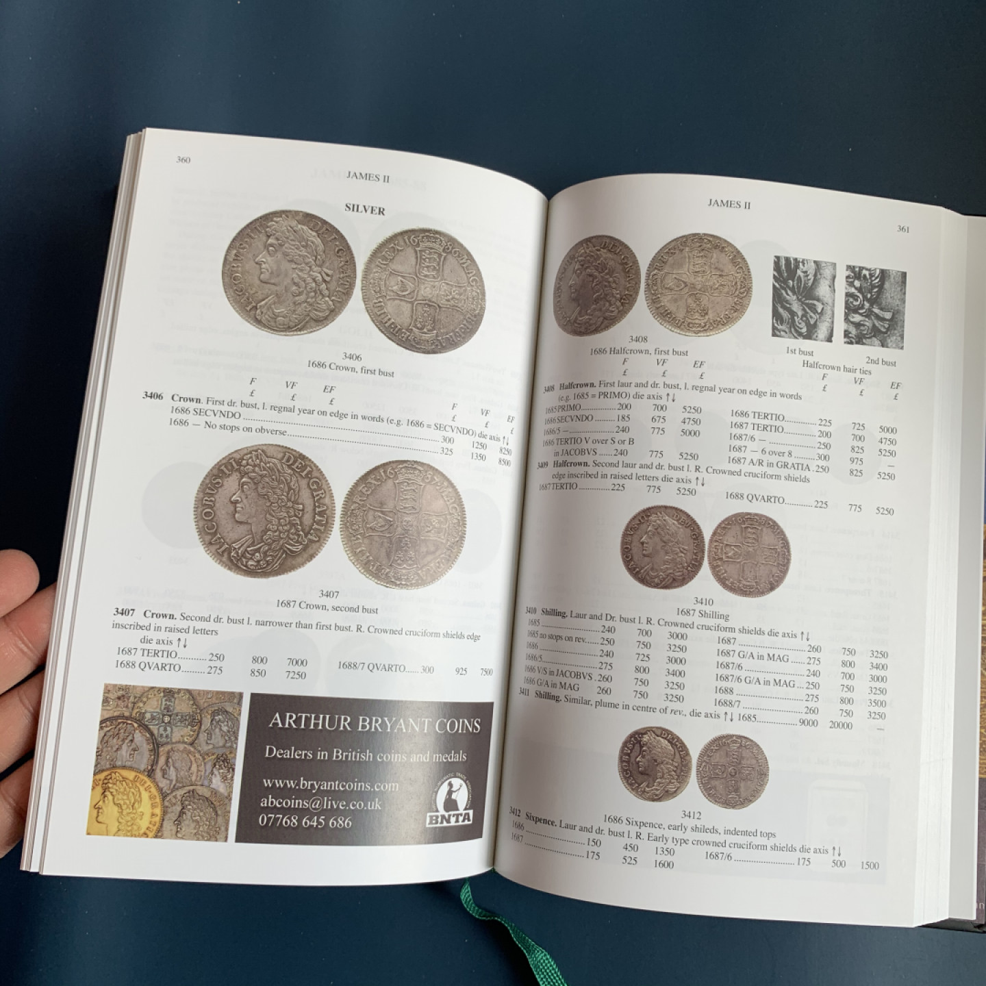 《竞宝斋》钱币微拍-第17场-本周日，周一2场连拍（全场顺丰包邮） 斯宾克英国目录，保存完好，精装本546页（涵盖凯尔特人到二战时期）+平装本259页（英国十进制钱币目录）