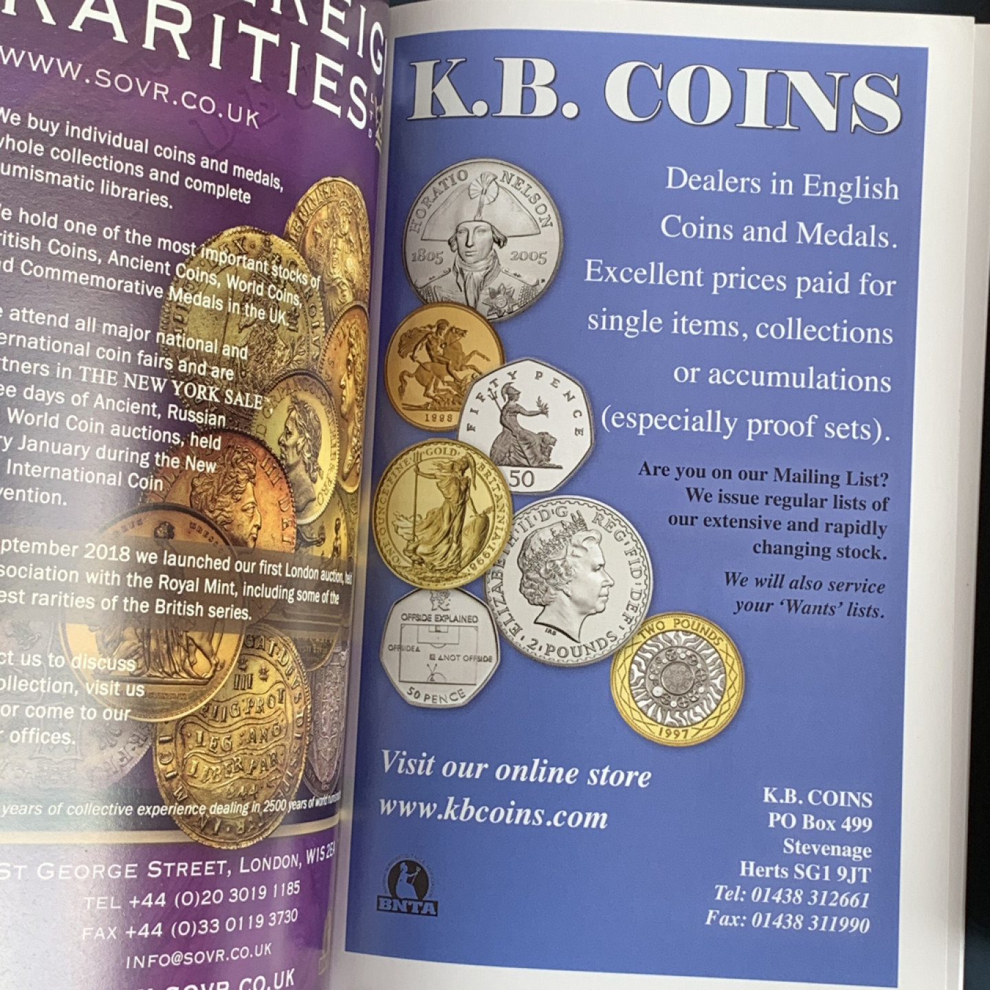 《竞宝斋》钱币微拍-第17场-本周日，周一2场连拍（全场顺丰包邮） 斯宾克英国目录，保存完好，精装本546页（涵盖凯尔特人到二战时期）+平装本259页（英国十进制钱币目录）