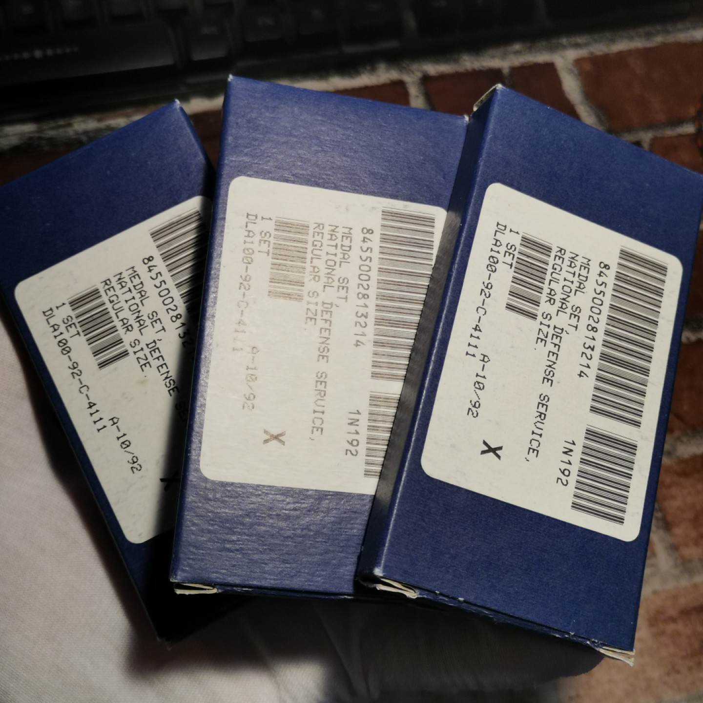 世界勋奖徽章拍卖第5期 美国国防服役勋章一组合拍