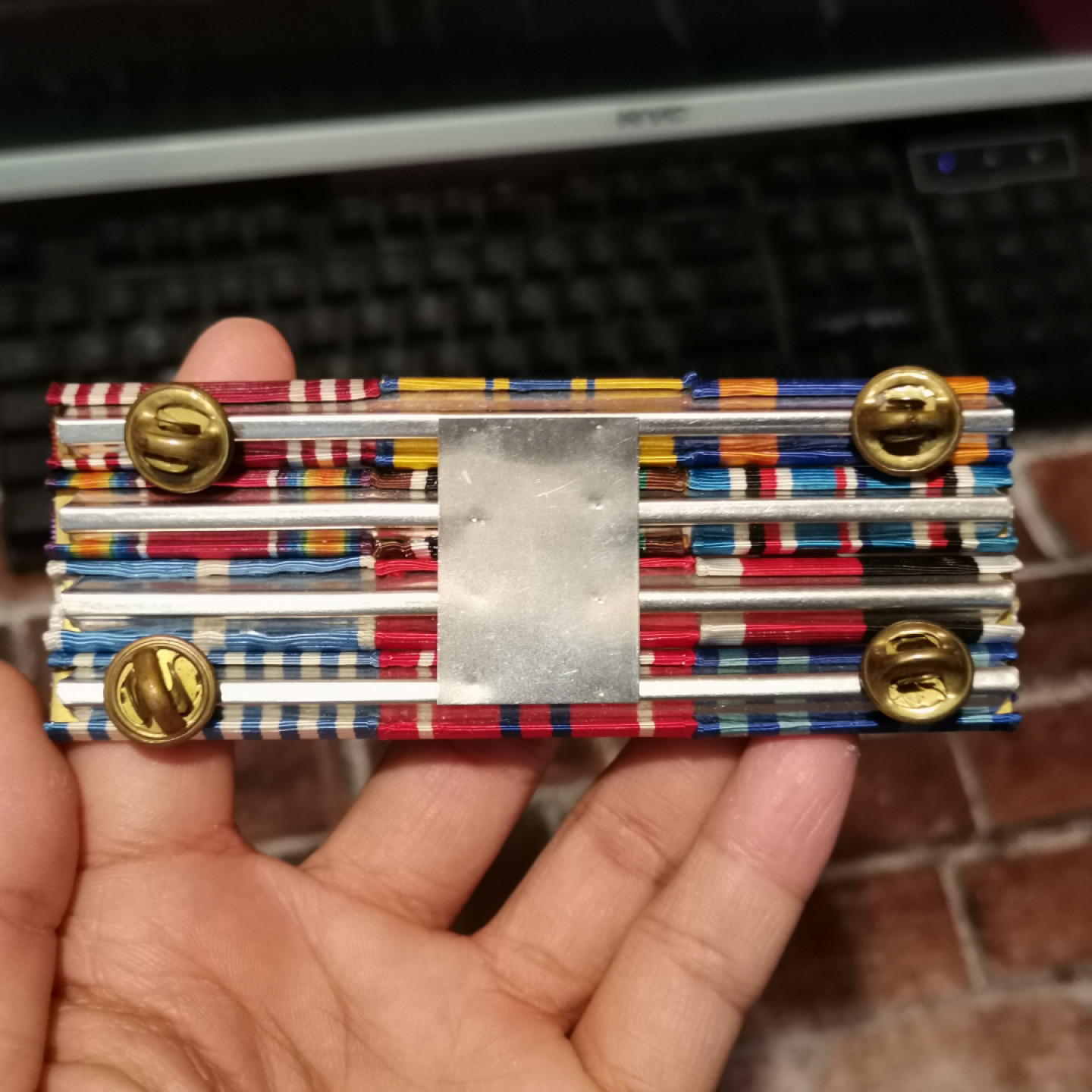 世界勋奖徽章拍卖第6期 美国二战韩战空军老兵略章勋表