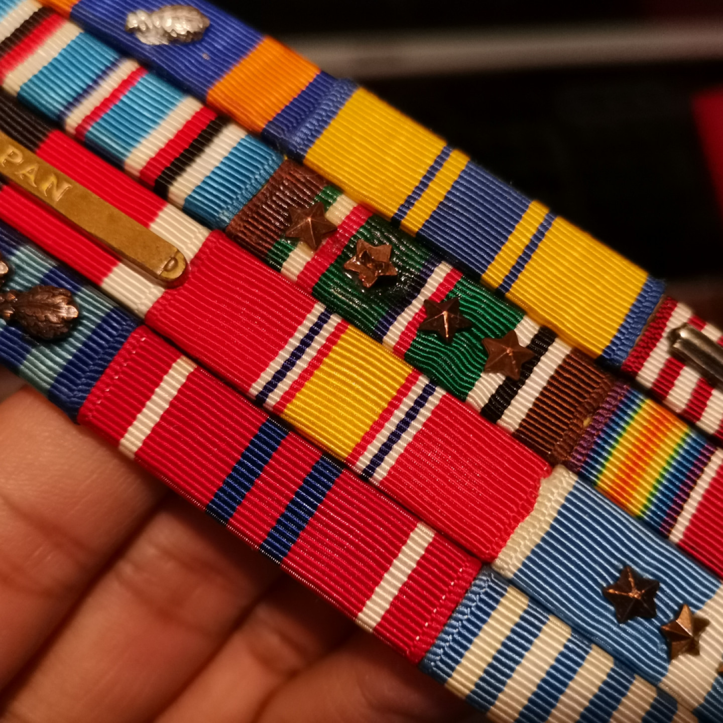 世界勋奖徽章拍卖第6期 美国二战韩战空军老兵略章勋表