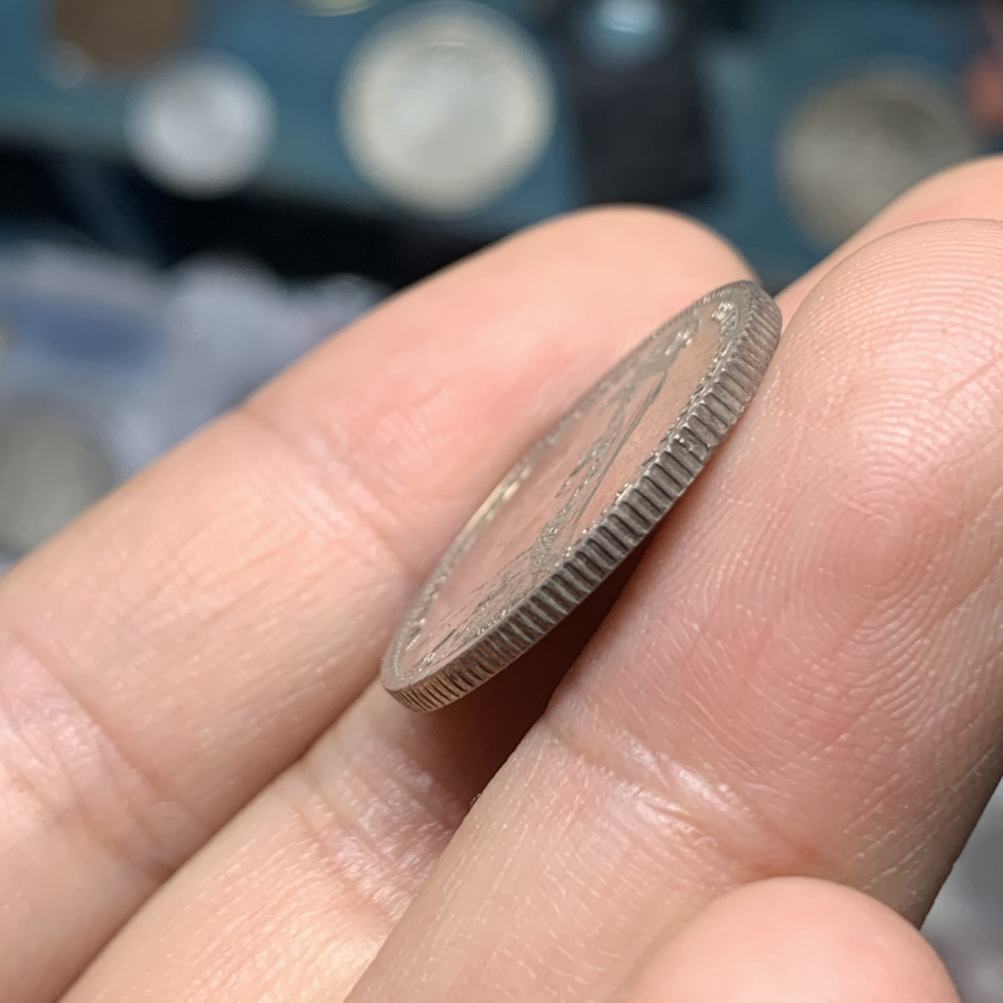 《竞宝斋》钱币微拍-第18场-本周日，周一2场连拍（全场顺丰包邮） UNC英国 1890年 大头版 1先令 双面五彩