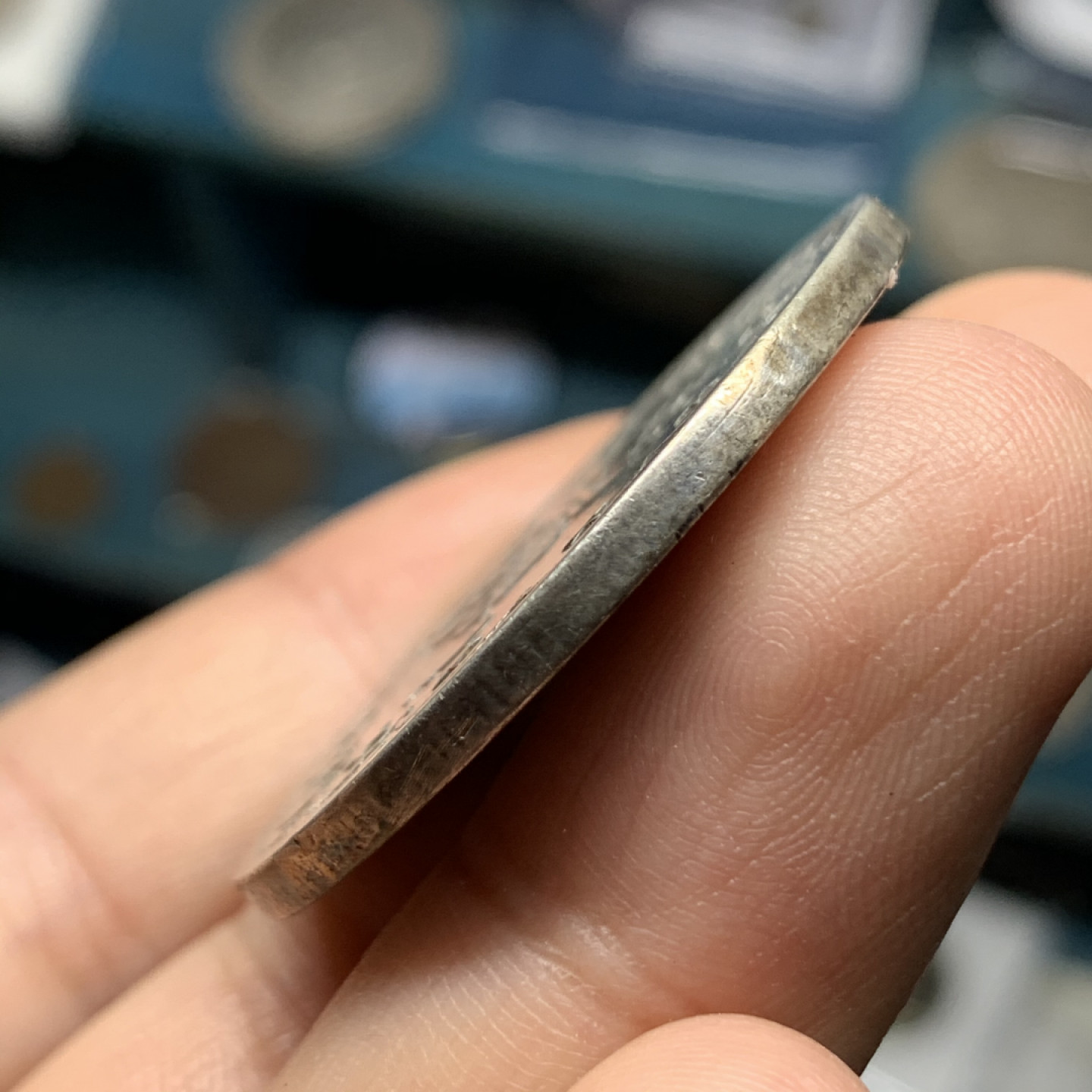 《竞宝斋》钱币微拍-第18场-本周日，周一2场连拍（全场顺丰包邮） 土耳其  奥斯曼帝国  20库鲁  （回历AH1255）1849年 大银币 花押 边上 有朵小花，不多见