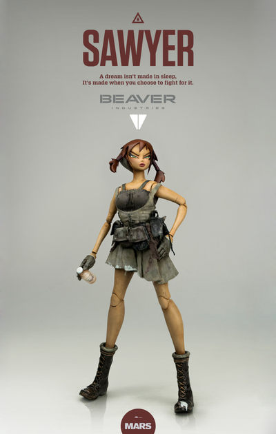 零元拍：绝版尖货1/6 3A BEAVER INDUSTRIES – SAWYER合金装备奶牛妹 - 零元拍：绝版尖货1/6 3A BEAVER INDUSTRIES – SAWYER合金装备奶牛妹