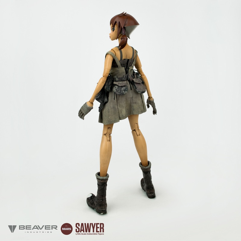 零元拍：绝版尖货1/6 3A BEAVER INDUSTRIES – SAWYER合金装备奶牛妹