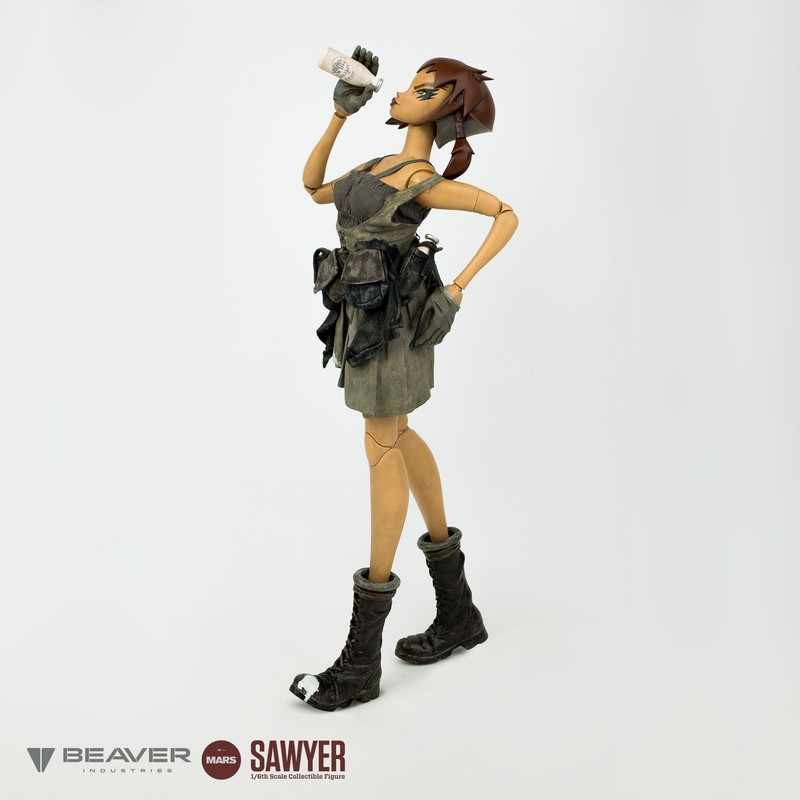 零元拍：绝版尖货1/6 3A BEAVER INDUSTRIES – SAWYER合金装备奶牛妹