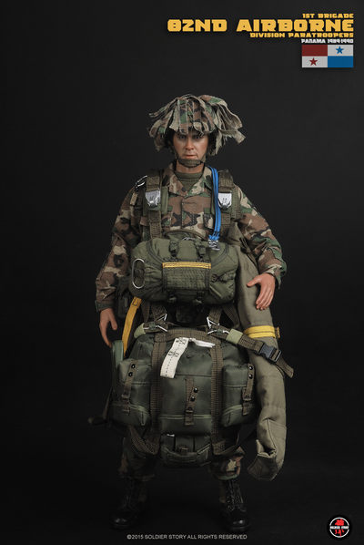 零元拍：SoldierStory：1/6 美军第82空降师 1989-1990入侵巴拿马 “正义事业行动” （SS089）全新未拆。 - 零元拍：SoldierStory：1/6 美军第82空降师 1989-1990入侵巴拿马 “正义事业行动” （SS089）全新未拆。