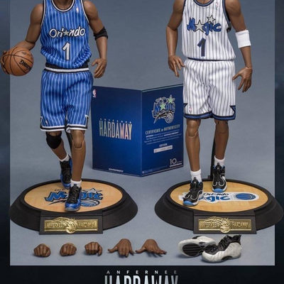 零元拍：EB 1/6 NBA篮球 便士 安芬尼 哈达威 双头双素体装，全新未拆。 - 零元拍：EB 1/6 NBA篮球 便士 安芬尼 哈达威 双头双素体装，全新未拆。