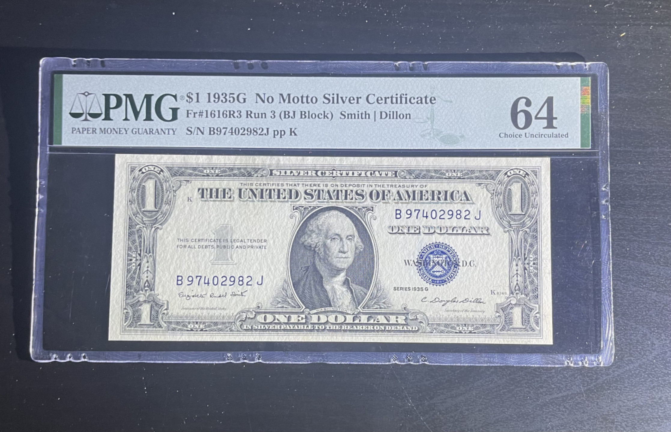 【丑猫1207】今晚8点整，自动快拍！ 1935年蓝库1美元