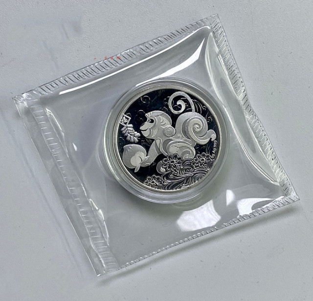 鸣轩坊-纪念币专场 沈阳造币厂-福猴5g