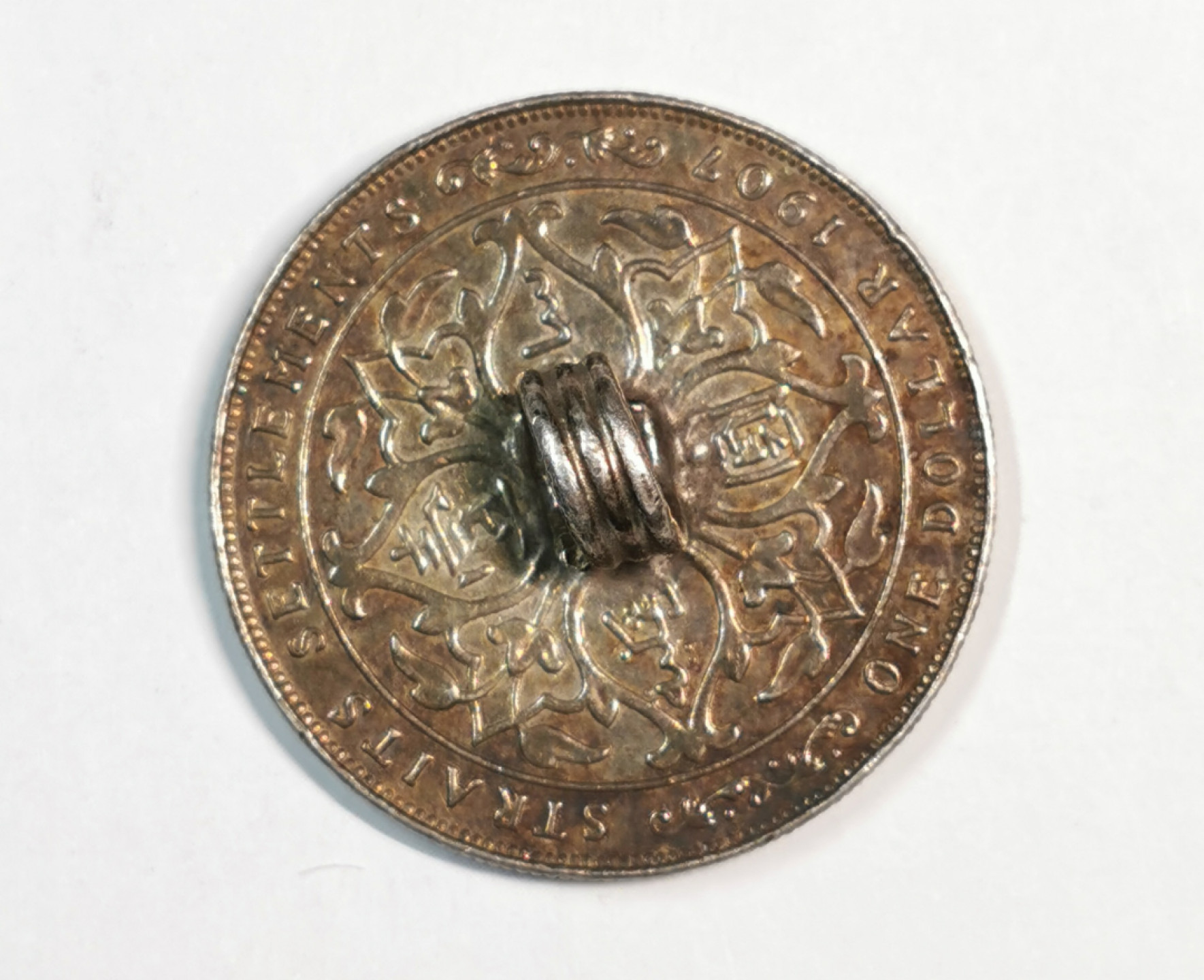 凡希社世界钱币微拍第一百八十期 海峡壹圆扣子