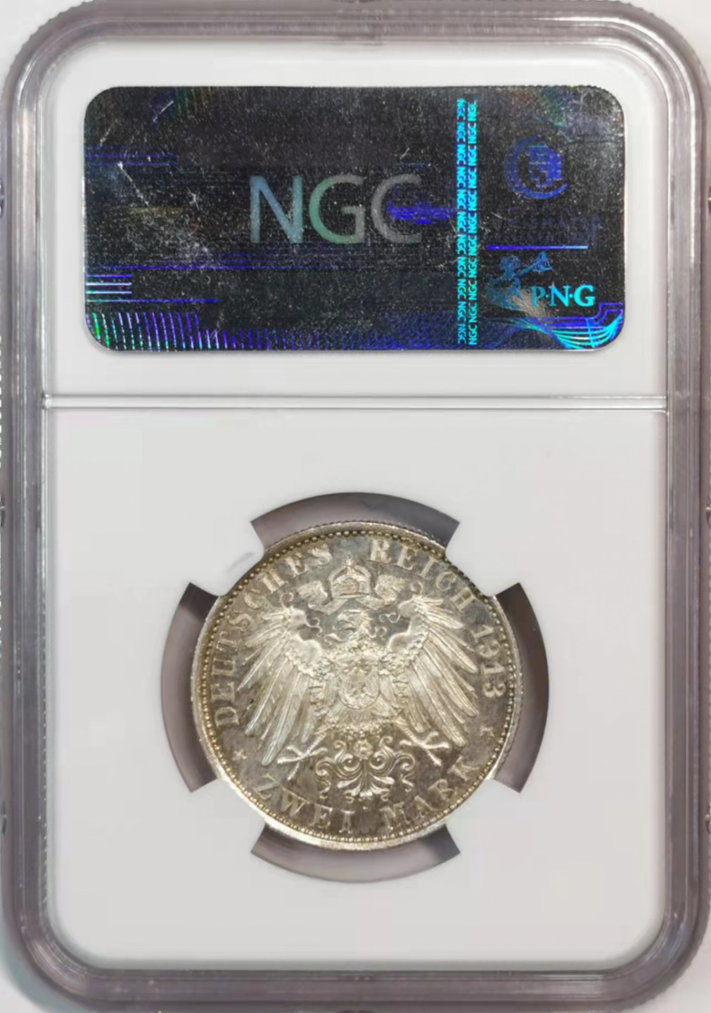 凡希社世界钱币微拍第一百八十期 1913普鲁士2马克NGC-MS64