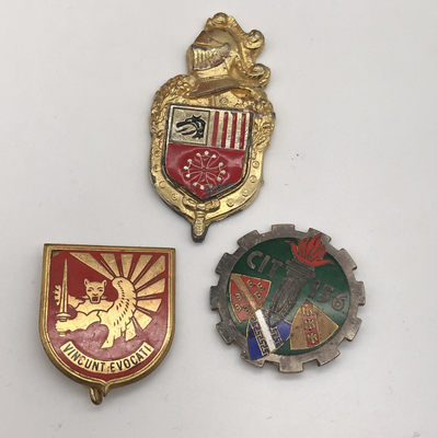 2021年12月5日拍卖 - 2法国小徽章3枚