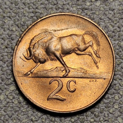 0起1加-纯粹捡漏拍-52场0佣包邮全托管场 - 南非1965年2分-精制