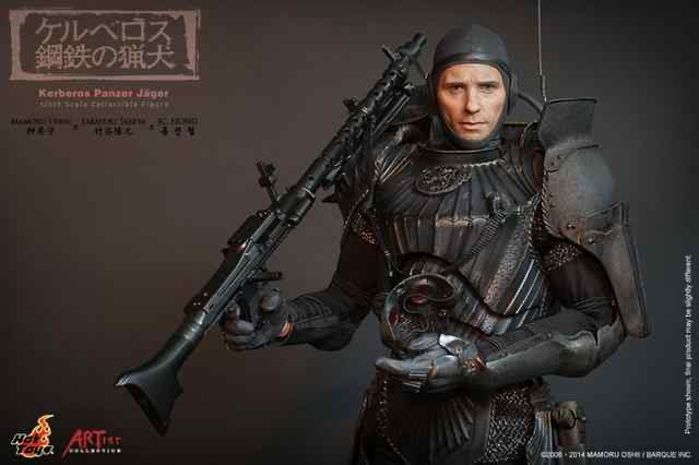 零元拍：HotToys：1/6 AC02 《ケルベロス钢鉄の猟犬》-人狼 34式增强装甲，竹谷隆之又一力作，全新未拆。