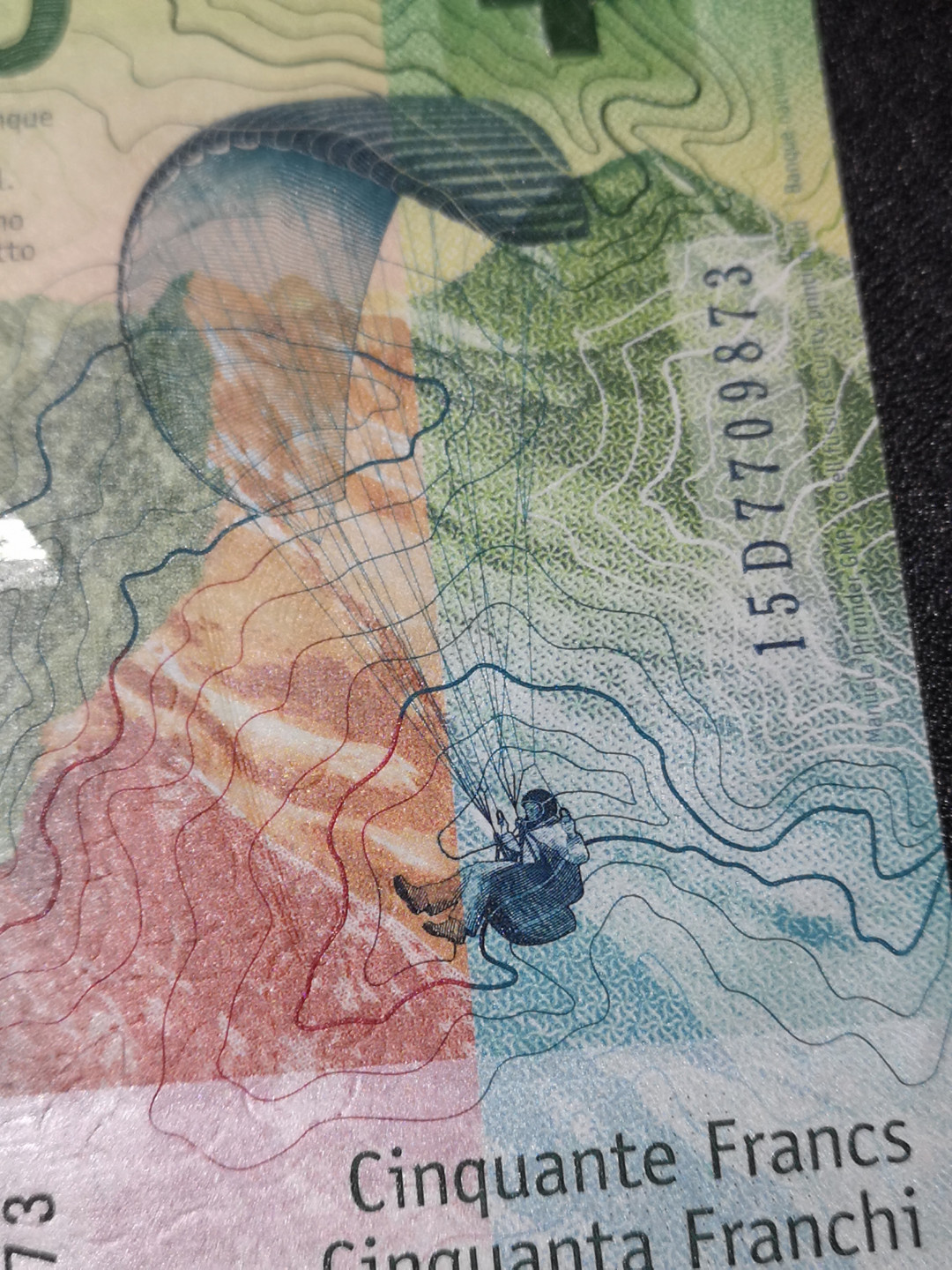 《外钞收藏家》第一百五十三期拍卖（本期94件） 最新版瑞士50法郎 三连号 全新UNC 