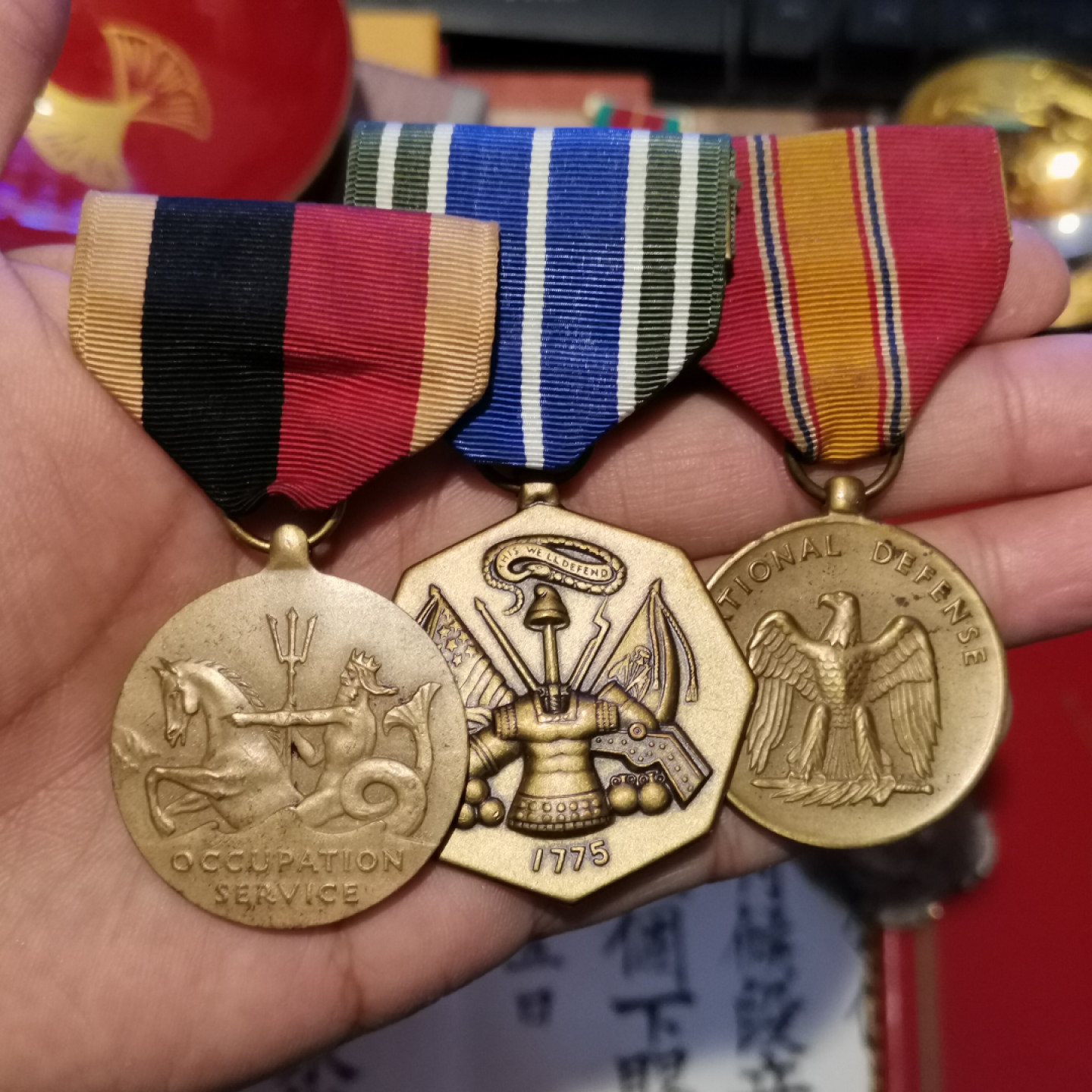 世界勋奖徽章拍卖第11期 美国二战奖章一组合拍