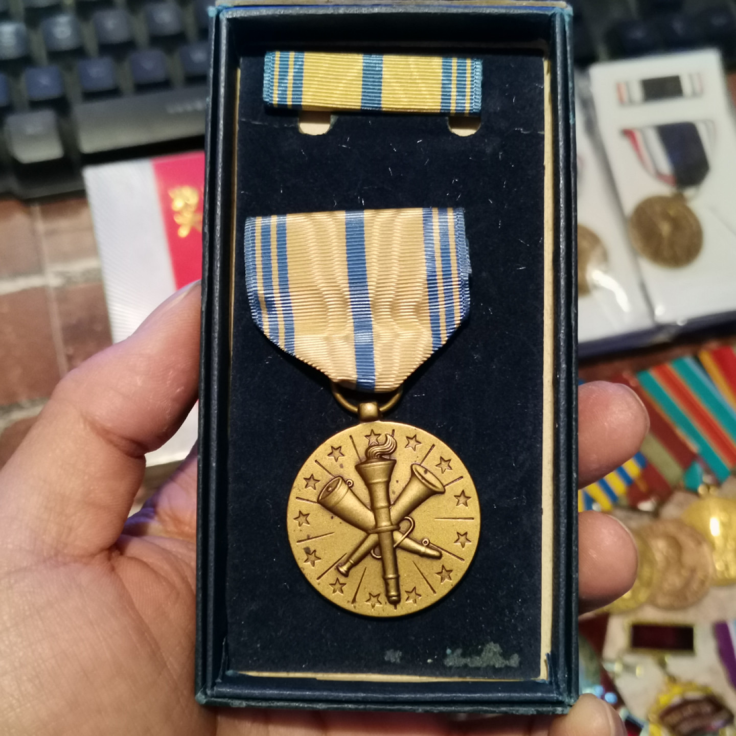 世界勋奖徽章拍卖第12期 美国后备力量远征勋章