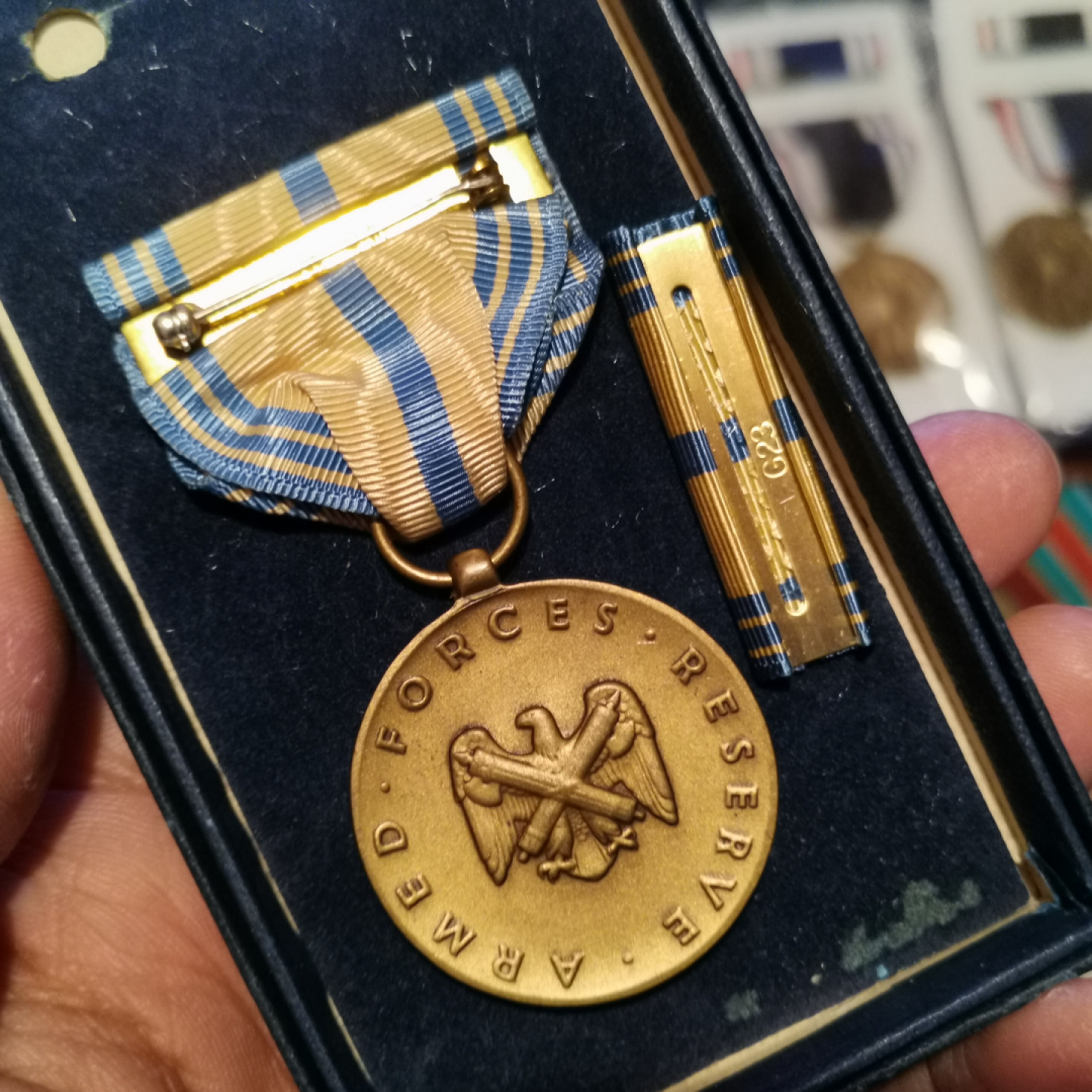 世界勋奖徽章拍卖第12期 美国后备力量远征勋章