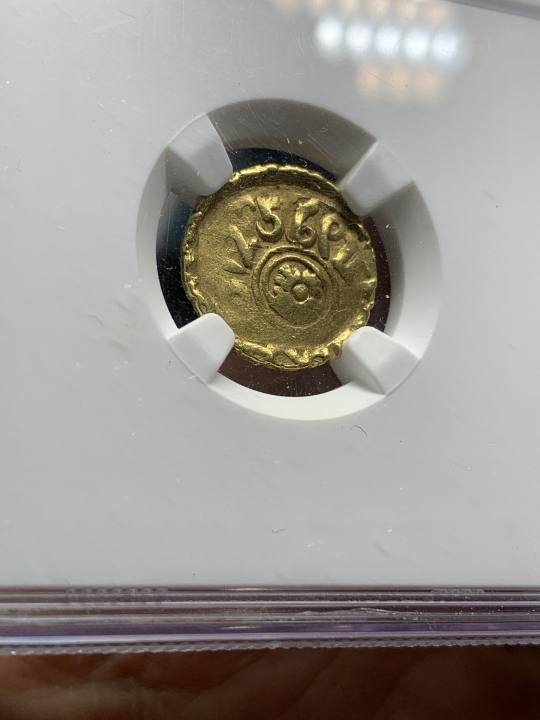 《竞宝斋》钱币微拍-第21场-本周日，周一2场连拍（全场顺丰包邮） 冠军 NGC-AU50摩洛哥1840年拉赫曼 BENDUQ金币