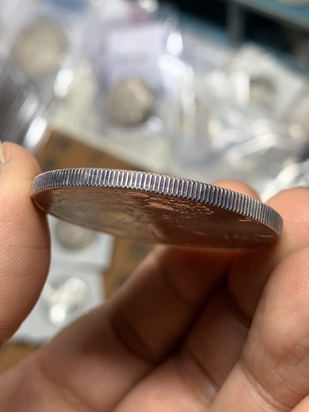 《竞宝斋》钱币微拍-第21场-本周日，周一2场连拍（全场顺丰包邮） 美国 1986年 1美元 行走女神银币 BU品