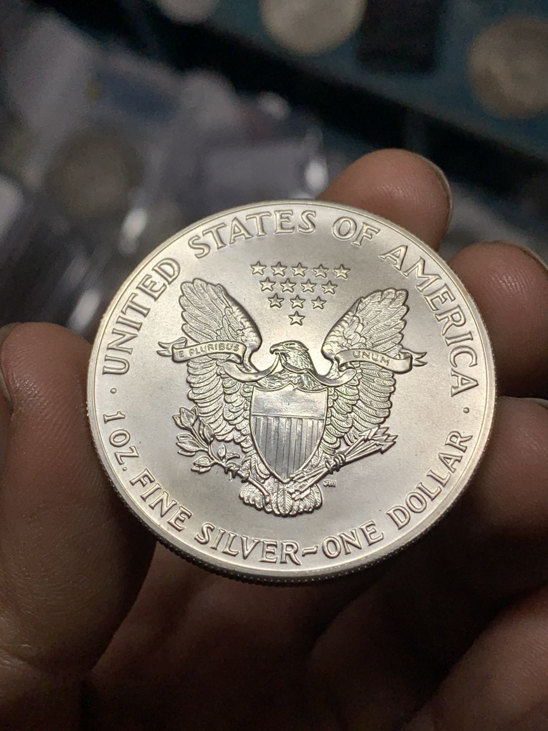 《竞宝斋》钱币微拍-第21场-本周日，周一2场连拍（全场顺丰包邮） 美国 1986年 1美元 行走女神银币 BU品