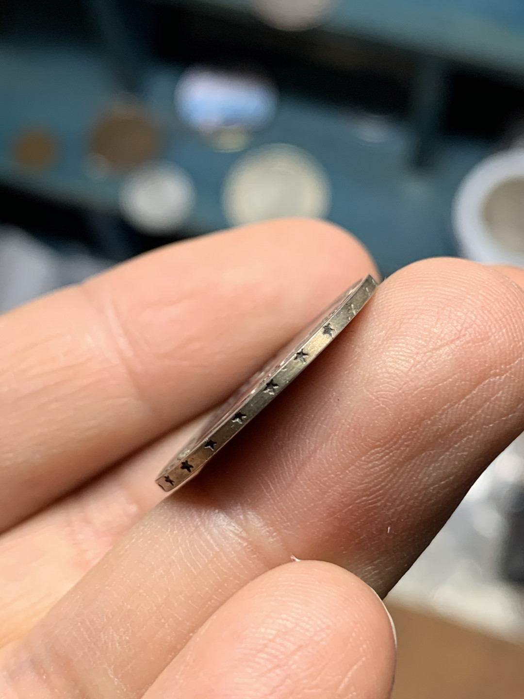 《竞宝斋》钱币微拍-第21场-本周日，周一2场连拍（全场顺丰包邮） 1811年 法占意大利拿破仑一世1里拉银币，好品少见，包浆漂亮