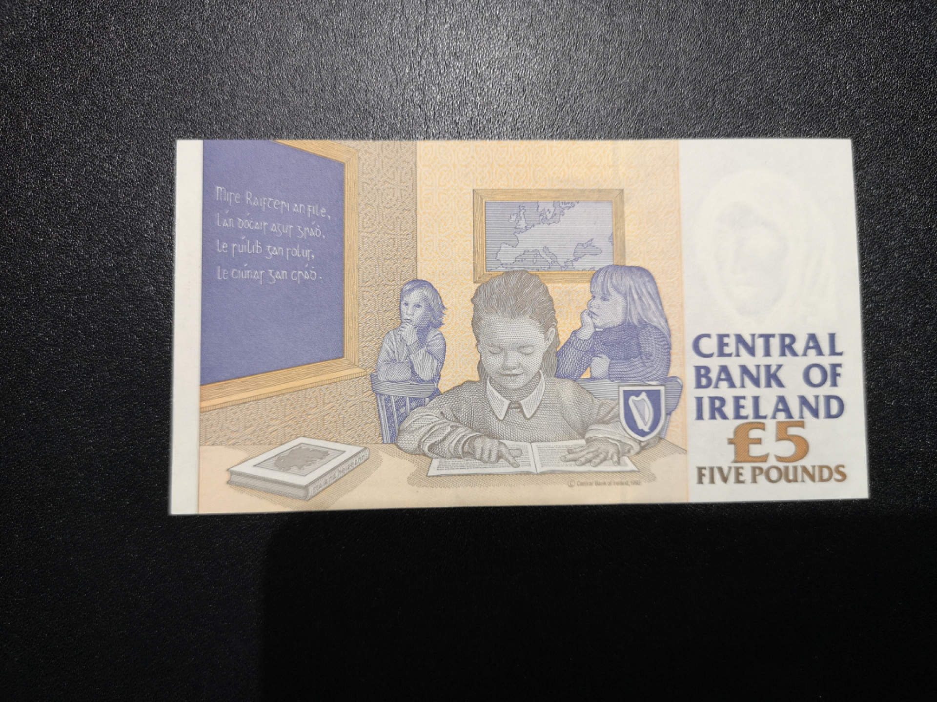 《外钞收藏家》第一百五十五期拍卖 双连拍第二场（本期59件）） 199年爱尔兰末版5镑 全新UNC