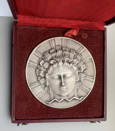 麦朵尔艺术第二十八场拍卖 - #装饰风格#P.M.Damman～法国电力工业银原盒章 