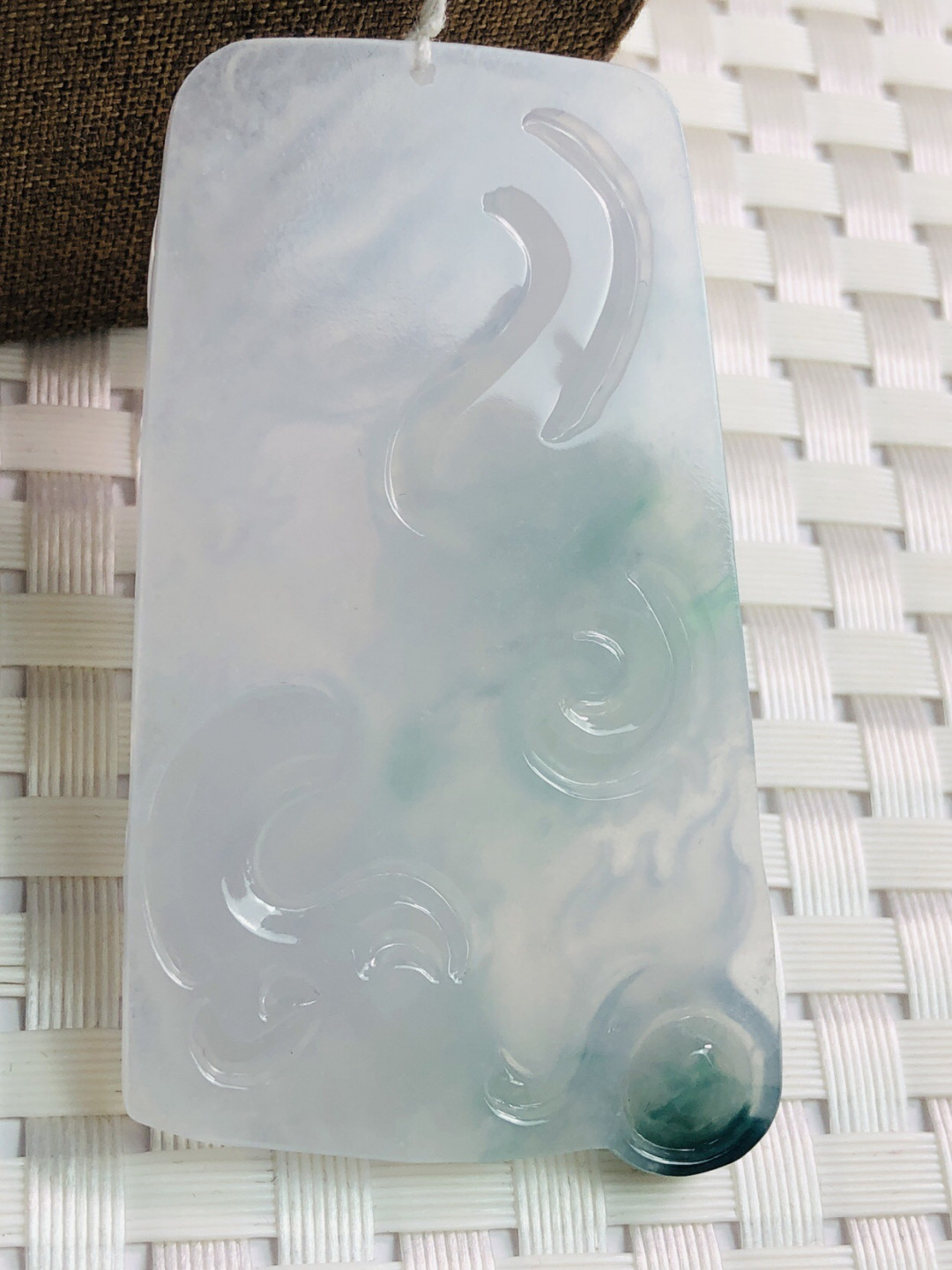 精品评级币，精品翡翠 天然翡翠冰种龙牌吊坠精品万年保真