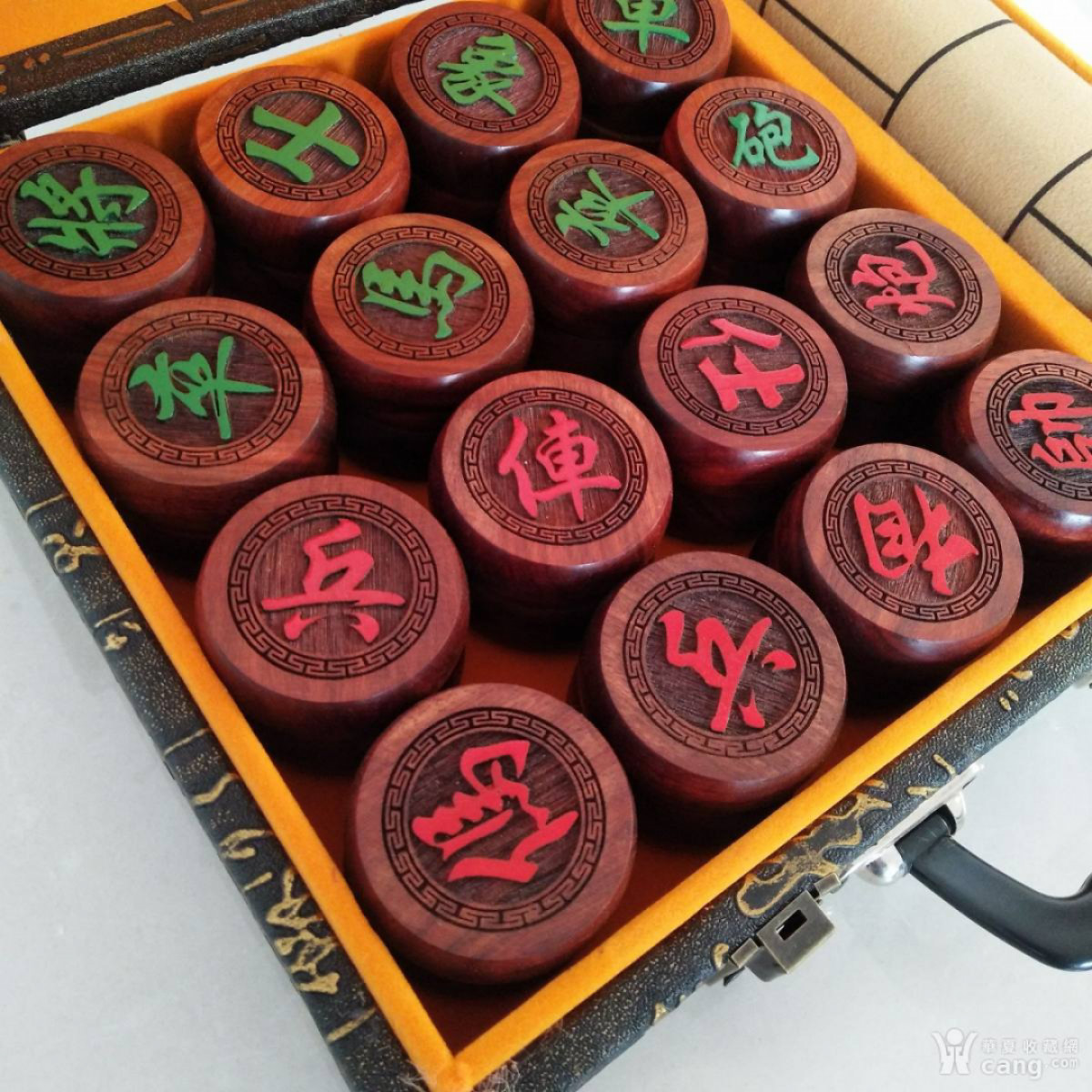 赞比亚血檀象棋